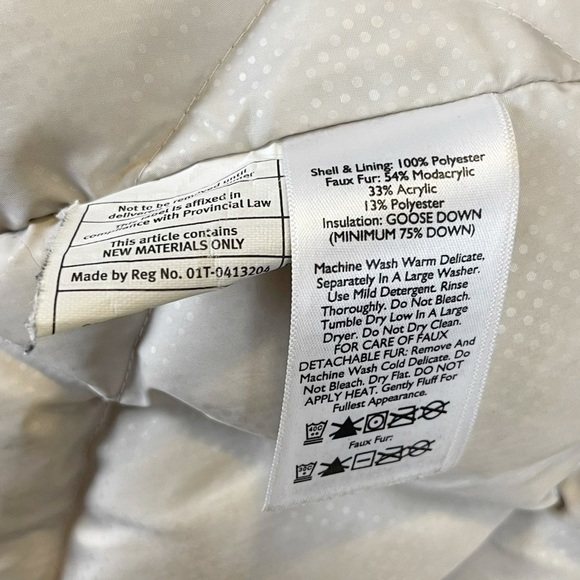 EDDIE BAUER Weatheredge Lavender Purple Goose Down Parka Jacket - Picture 6 of 7